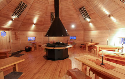 Grillkåta för konferens